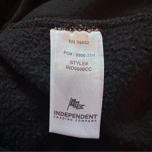 California Strength Black Sweatshirt With Logo - Medium - Picture 8 of 9